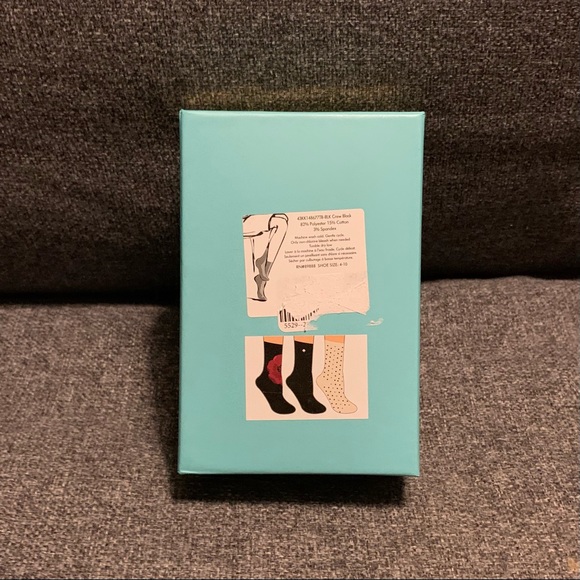Kate Spade Boxed Crew Sock Set - 3 Pairs! - Picture 3 of 4